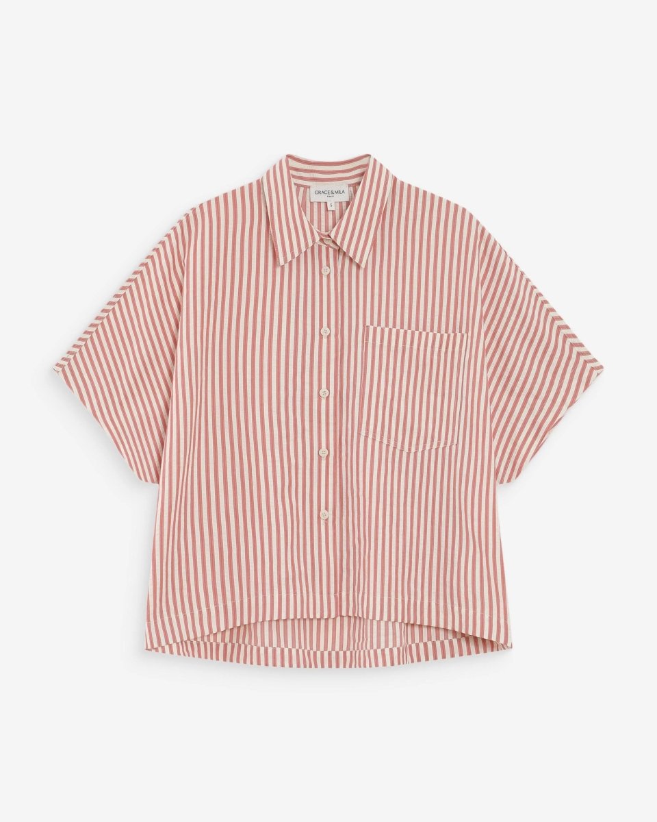 Vercia Chemise van Grace and Mila – Shirts voor dames | Meisjes Brugge