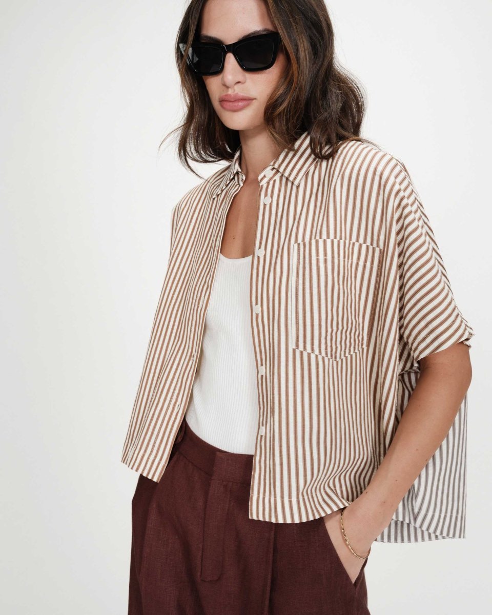Vercia Chemise van Grace and Mila – Shirts voor dames | Meisjes Brugge