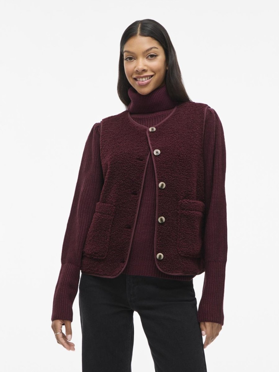 Fig Jassen - Viada Teddy Vest van Vila