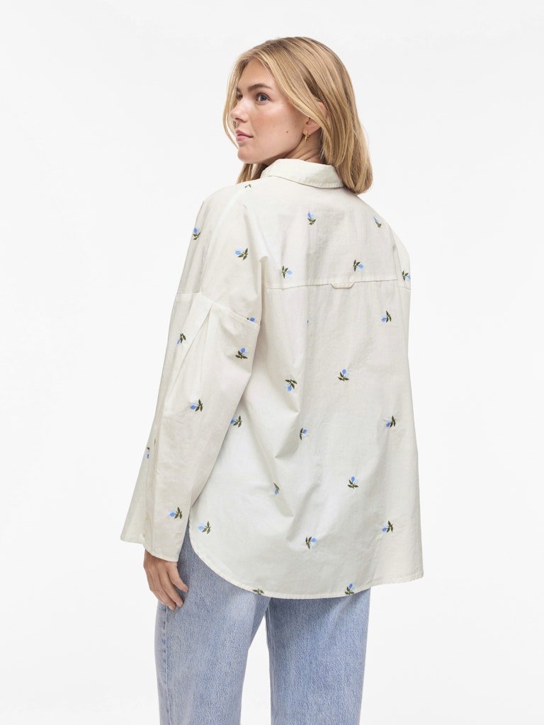 Shirts - Viaila L/S Embroidery Shirt #2 van Vila