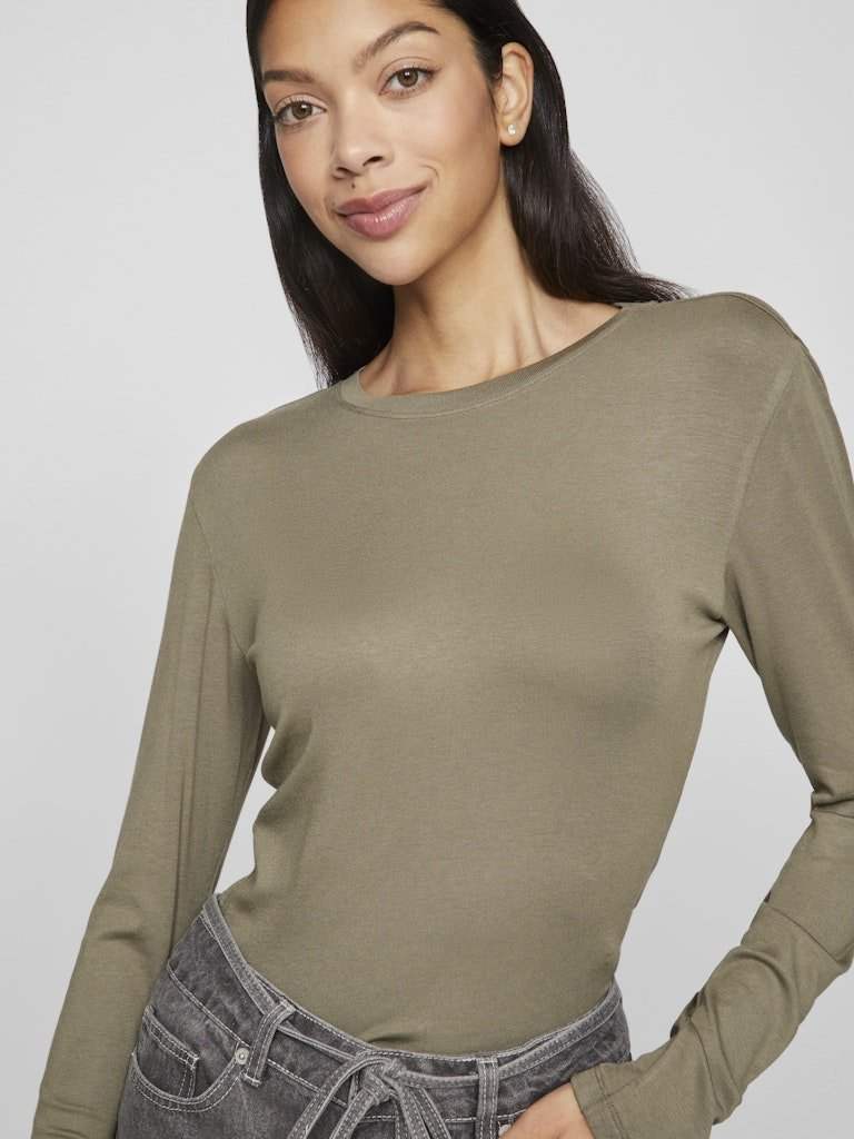 Tops Vialexia O-Neck L/S Top - Noos van Vila