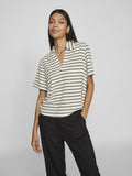 Tops - Vialo V-Neck S/S Top van Vila