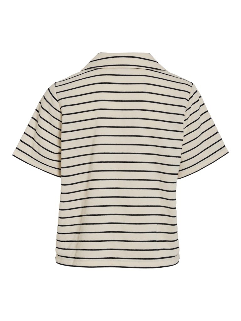 Tops - Vialo V-Neck S/S Top van Vila
