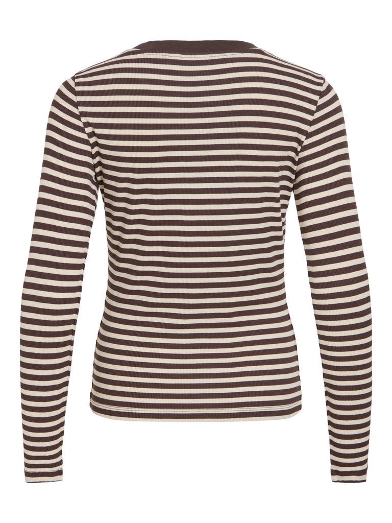 Viavera O-Neck L/S Top van Vila – Tops voor dames | Meisjes Brugge