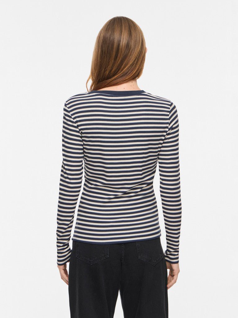 Viavera O-Neck L/S Top van Vila – Tops voor dames | Meisjes Brugge
