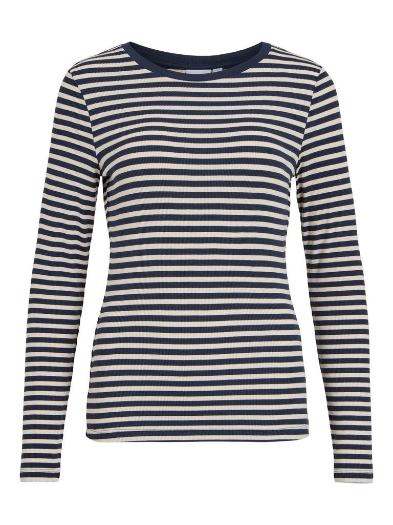 Viavera O-Neck L/S Top van Vila – Tops voor dames | Meisjes Brugge