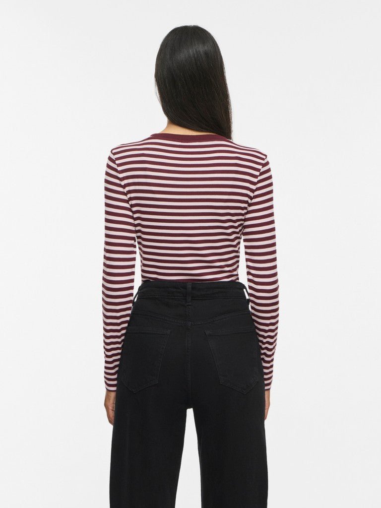 Viavera O-Neck L/S Top van Vila – Tops voor dames | Meisjes Brugge