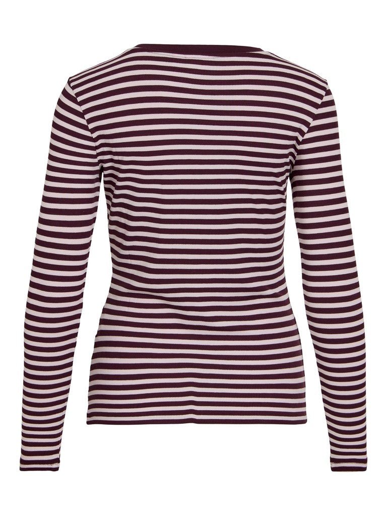 Viavera O-Neck L/S Top van Vila – Tops voor dames | Meisjes Brugge