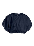 Vibaluni O-Neck S/S Volume Top van Vila – Tops voor dames | Meisjes Brugge