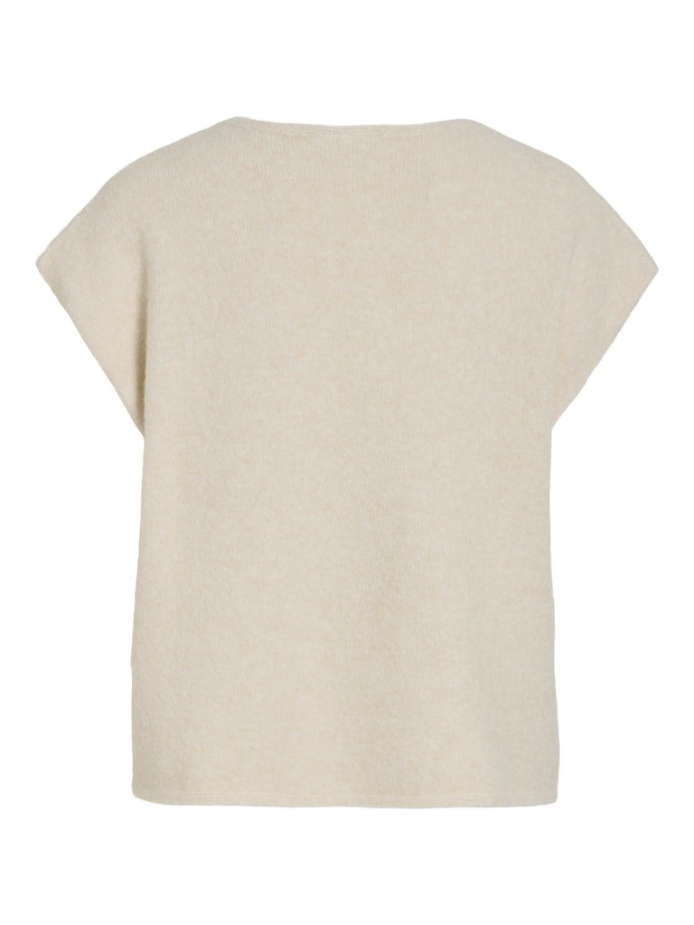40% Vibenna Loose S/S Knit Top - Noos van Vila – Pulls voor dames | Meisjes Brugge