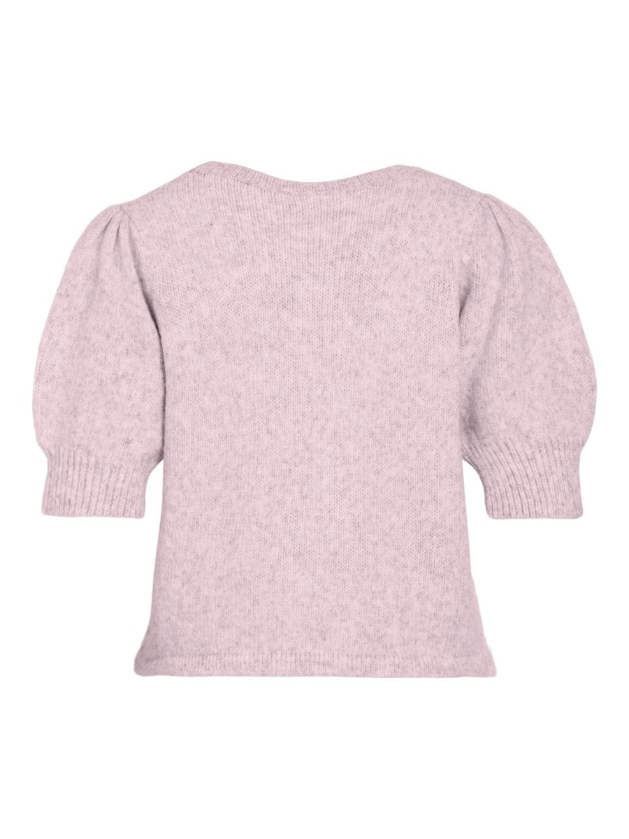 Pulls - Vibibbi Short 2/4 Sleeve Knit Top van Vila