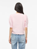 Pulls - Vibibbi Short 2/4 Sleeve Knit Top van Vila