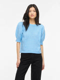 Pulls - Vibibbi Short 2/4 Sleeve Knit Top van Vila