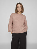 Tops Vibiola 3/4 Wide Sleeve Knit Top van Vila