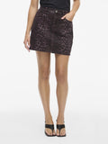 Vichia Leopard Short Skirt - koop Rokken van Vila bij Meisjes Brugge