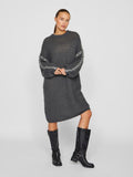 Jurken - Vichoca New L/S Knit Dress van Vila