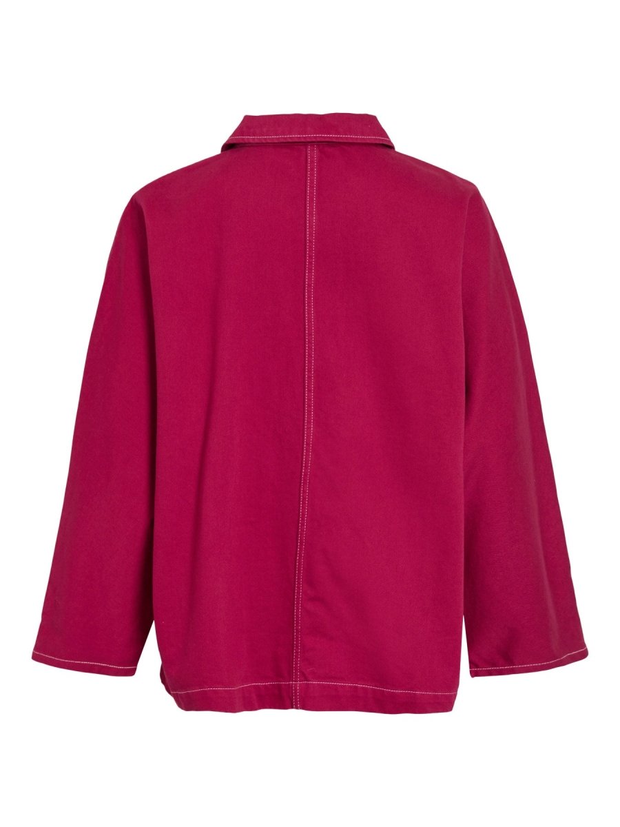 Anemone Shirts - Vicreek L/S Oversize Denim Shirt van Vila