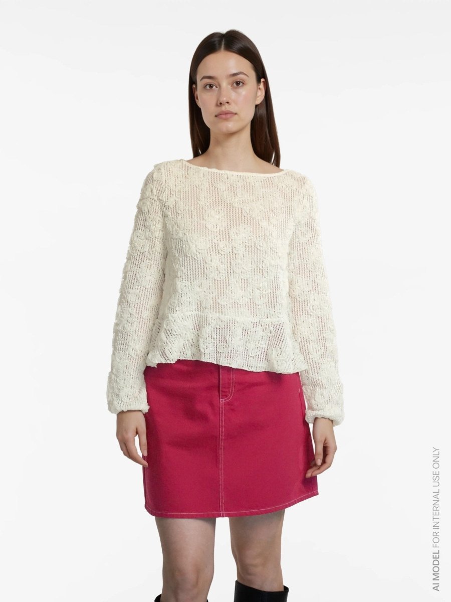 Vicreek Rw Denim Short Skirt – Rokken voor dames in kleur | Meisjes