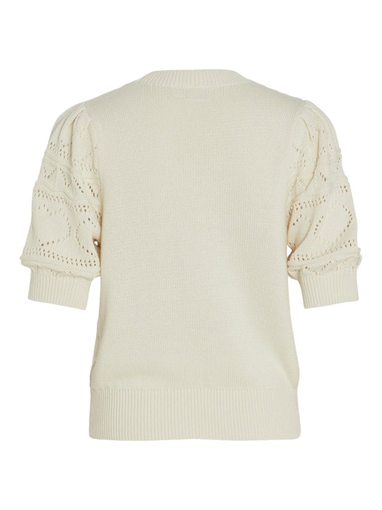 Vidafna 2/4 Knit Top 4 van Vila – Pulls voor dames | Meisjes Brugge
