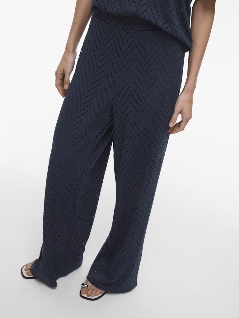 40% Videlaia Hw Wide Pants van Vila – Broeken voor dames | Meisjes Brugge
