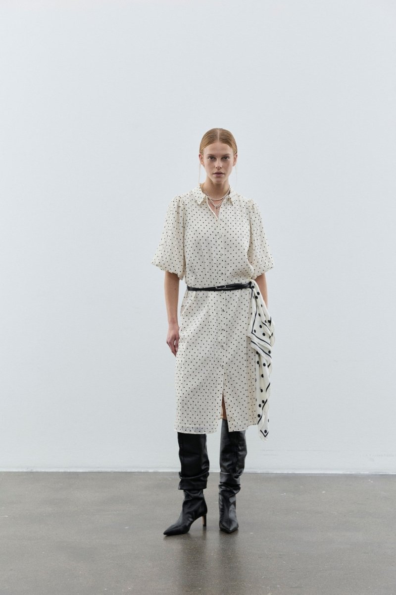 Viea 2/4 Dress van Vila – Jurken voor dames | Meisjes Brugge