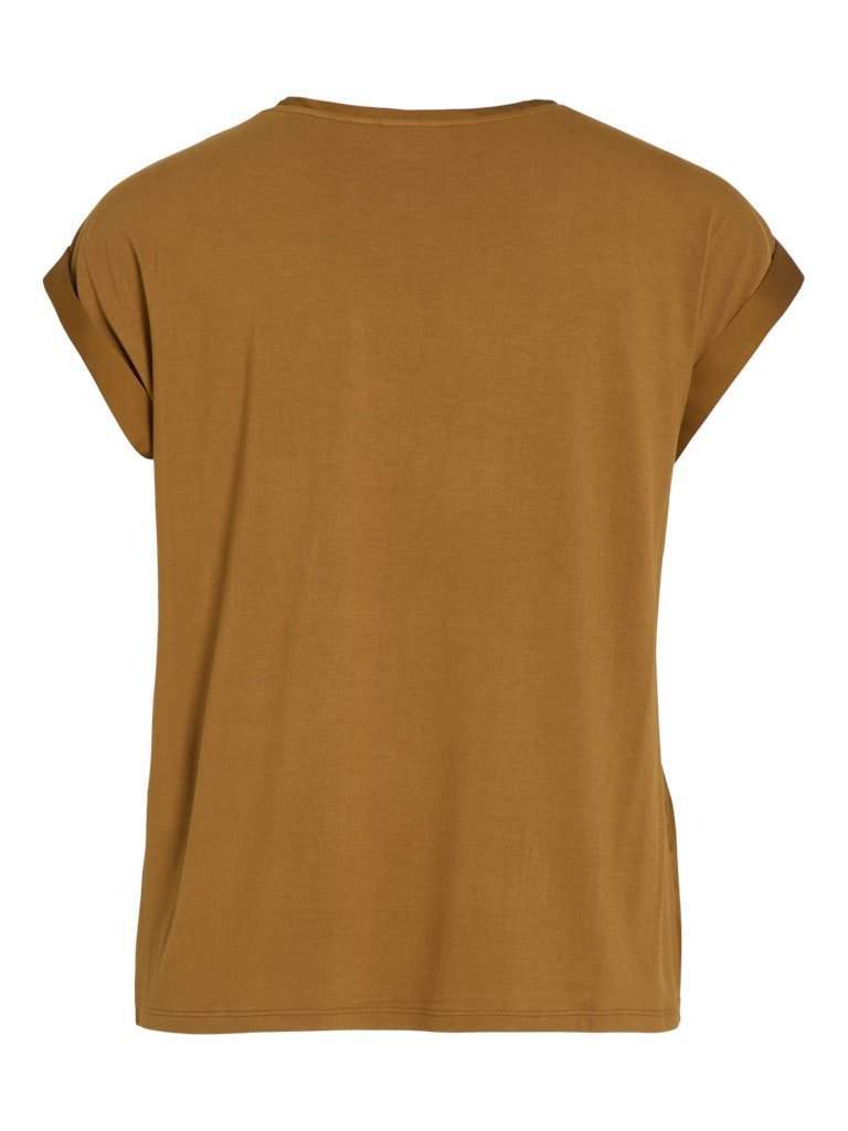 Viellette S/S Satin Top Noos - SS24 van Vila – Tops voor dames | Meisjes Brugge