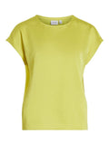 Viellette S/S Satin Top Noos - SS24 - koop Tops van Vila bij Meisjes Brugge