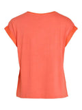 Viellette S/S Satin Top Noos - SS26 – Tops voor dames in kleur | Meisjes