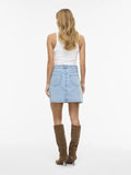 Viellly Arie Rw Short Denim Skirt – Rokken voor dames in kleur | Meisjes