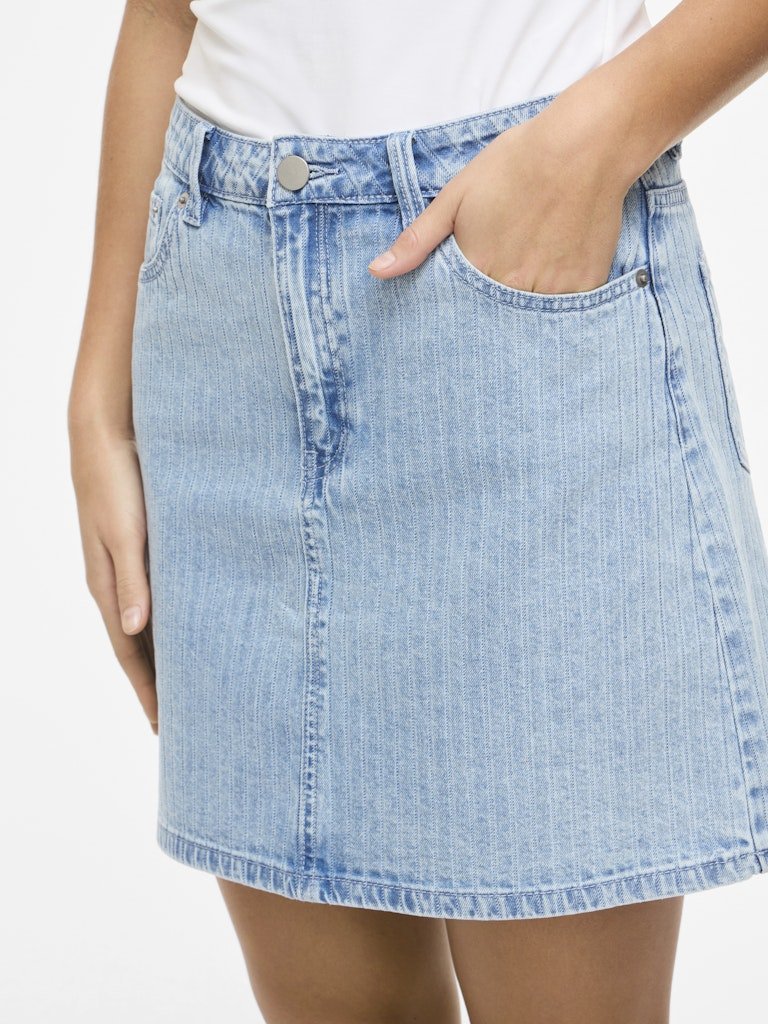 Viellly Arie Rw Short Denim Skirt – Rokken voor dames in kleur | Meisjes