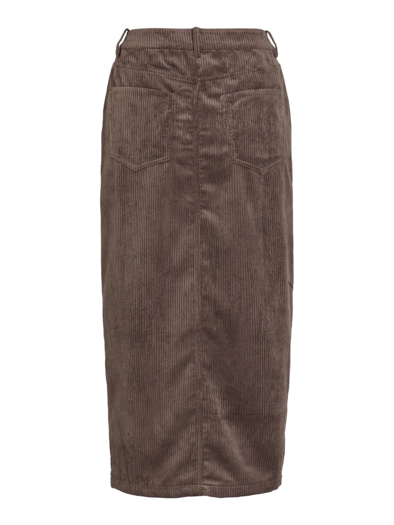 Viemily Midi Corduroy Skirt van Vila – Rokken voor dames | Meisjes Brugge