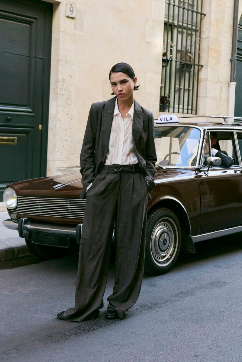 Broeken - Vifalte Hw Tailored Pants van Vila