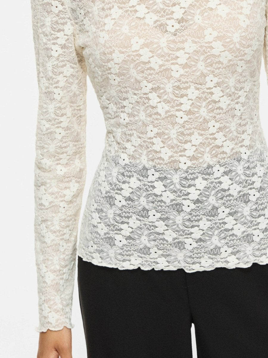 Vifay O-Neck L/S Top Noos van Vila – Tops voor dames | Meisjes Brugge