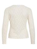 Vifay O-Neck L/S Top Noos van Vila – Tops voor dames | Meisjes Brugge