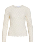 Vifay O-Neck L/S Top Noos van Vila – Tops voor dames | Meisjes Brugge