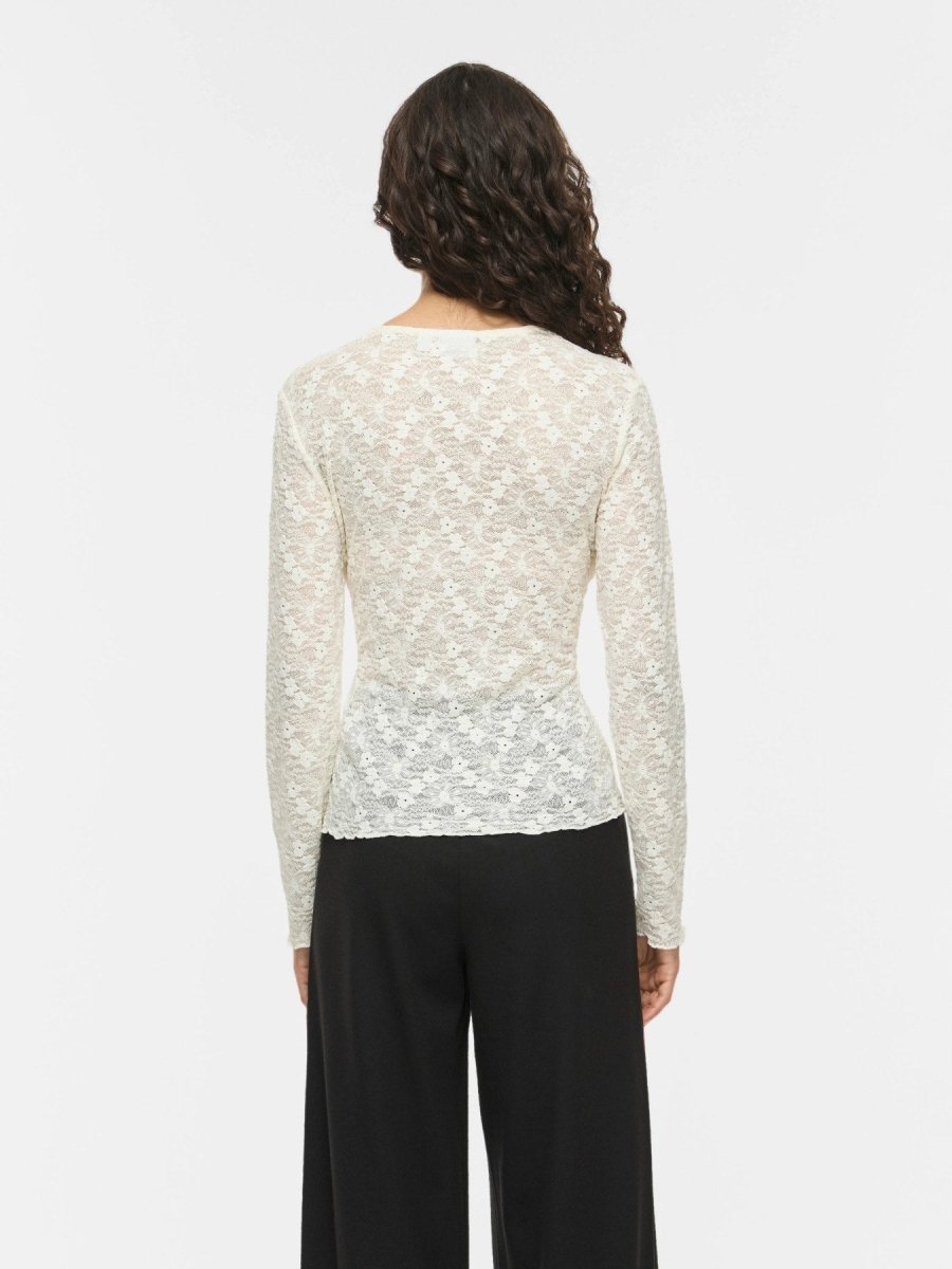 Vifay O-Neck L/S Top Noos van Vila – Tops voor dames | Meisjes Brugge
