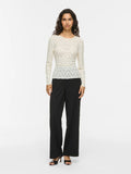 Vifay O-Neck L/S Top Noos van Vila – Tops voor dames | Meisjes Brugge