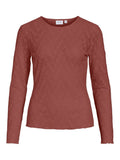Vifay O-Neck L/S Top Noos van Vila – Tops voor dames | Meisjes Brugge