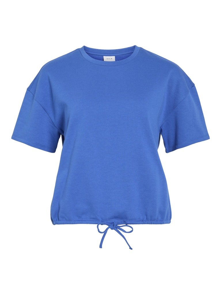 30% Vifranne S/S Sweat Top van Vila – Sweaters voor dames | Meisjes Brugge