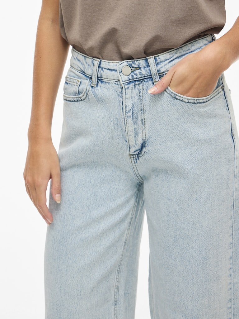 Viclua Hw Wide Button Pants- Noos, Deep Depths., XL Viclua Hw Wide Button Pants- Noos, Deep Depths., XL