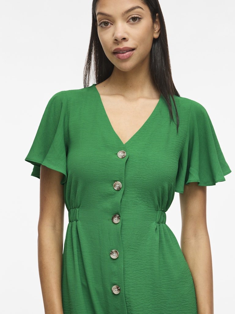 Vigabsen S/S V - Neck Short Dress – Jurken voor dames in kleur | Meisjes