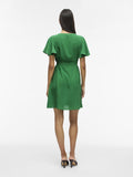 Vigabsen S/S V - Neck Short Dress – Jurken voor dames in kleur | Meisjes