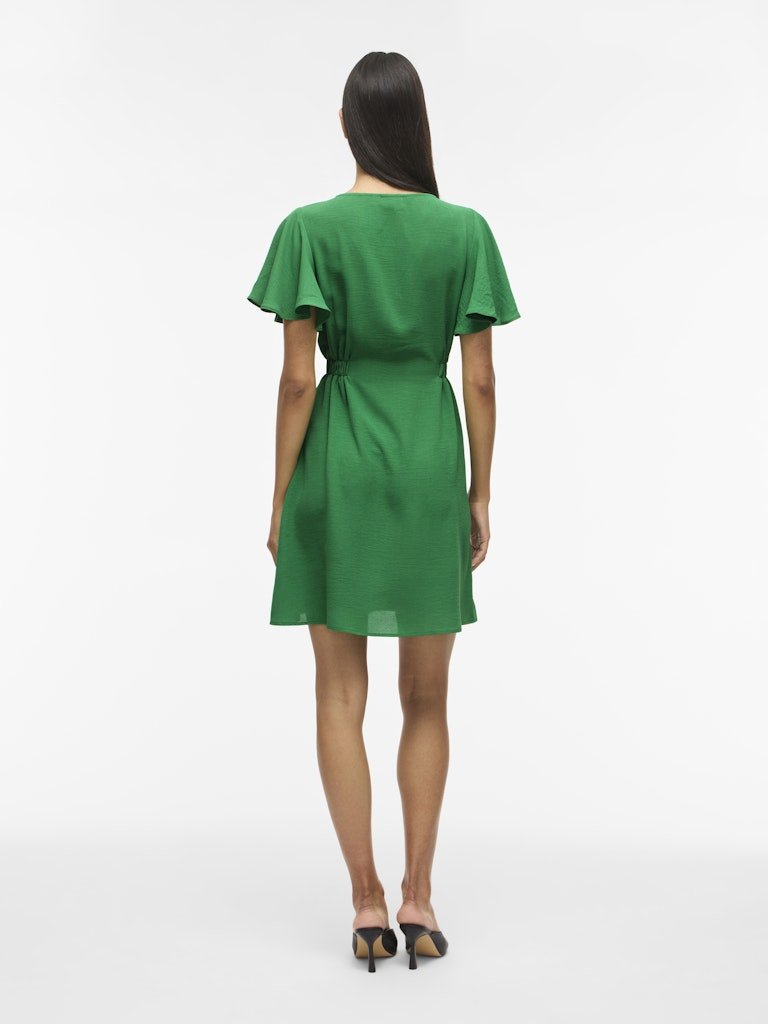 Vigabsen S/S V - Neck Short Dress – Jurken voor dames in kleur | Meisjes