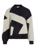Pulls - Vigrace L/S High Neck Knit Pullover van Vila