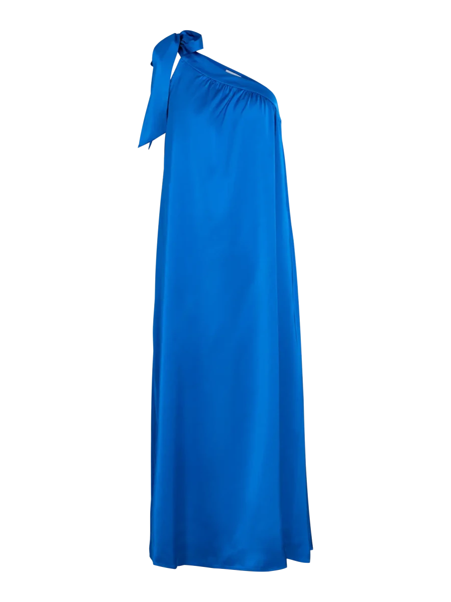 Vihally One Shoulder Ankle Party Dress – Jurken voor dames in kleur | Meisjes