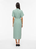Vijacota S/S Midi Shirt Dress van Vila – Jurken voor dames | Meisjes Brugge