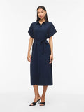 Vijacota S/S Midi Shirt Dress van Vila – Jurken voor dames | Meisjes Brugge