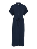 Vijacota S/S Midi Shirt Dress van Vila – Jurken voor dames | Meisjes Brugge