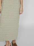Jurken - Vijada Crew Neck S/S Ankle Dress van Vila
