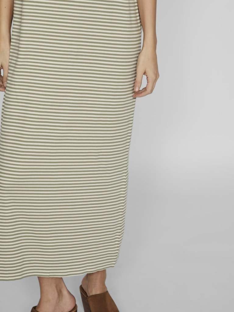 Jurken - Vijada Crew Neck S/S Ankle Dress van Vila